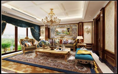 寧波雅戈爾香湖灣 700平米別墅 歐式裝修