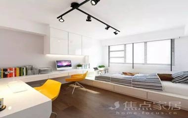 榻榻米配書房，1㎡能當5㎡用！