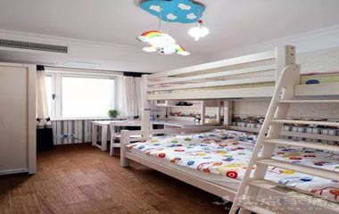 二胎兒童房除了宿舍上下床，還可以這樣炫酷又實用地布置~