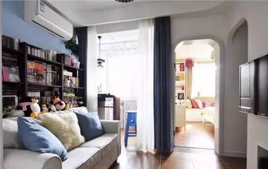 65平的小房子裝滿了青春年華 實創(chuàng)裝飾婚房裝修