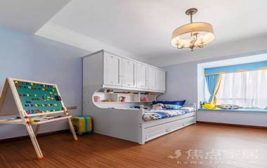 25萬裝的新房,客廳和兒童房這樣裝,朋友說美爆了!