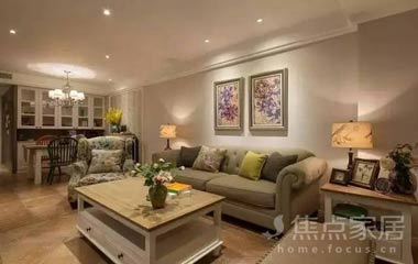 新房110㎡美式三居室,超級舒服的色彩搭配!