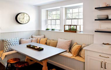 小戶型餐廳如何裝修改造卡座