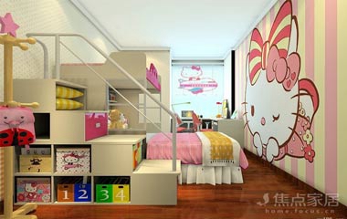 雙人兒童房設計