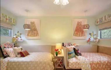 兒童房這樣裝修就對了，簡歐甜美風(fēng)格很符合孩子們氣質(zhì)！