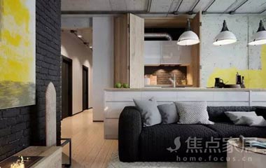 40款工業(yè)風客廳設計