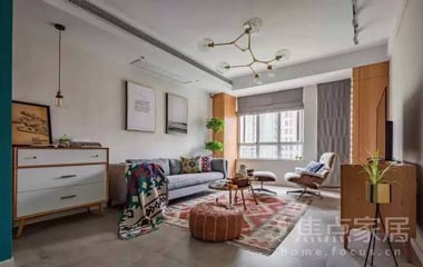 改飄窗變大戶，還是北歐混搭