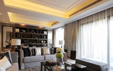 140㎡現代三房，黑白灰的經典流傳！