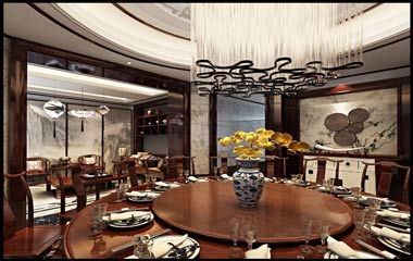 1000平方的東方禪意會所豪宅