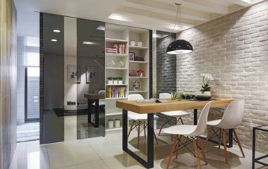 自然復古66平小戶型 純凈手感的北歐居家美學