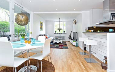 陽(yáng)光一居室公寓 讓人放松的家居空間