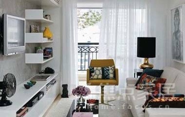 雅致甜美裝飾70平多功能小戶型