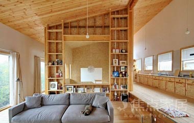 回歸自然北京Whouse住宅原木鄉(xiāng)村氣息