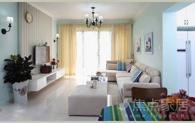 清新唯美10萬搞定130平簡單四居