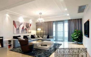 10萬90平婚房 現(xiàn)代簡約小二居