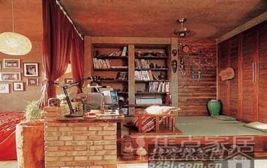 43平小戶型 體驗濃濃東南亞風情