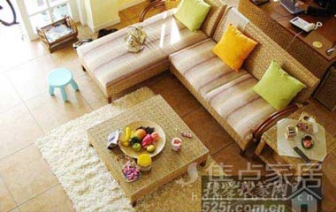 7萬裝60平小復(fù)式 清新自然演繹日式田園生活