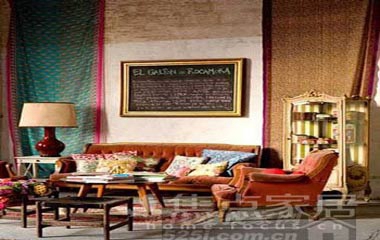 老房整形記 家居濃妝艷抹打造混搭風