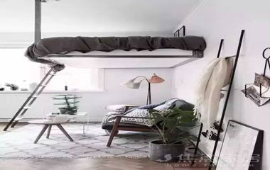 單身公寓沒有臥室？你可以試試這樣的床，3米層高也夠！