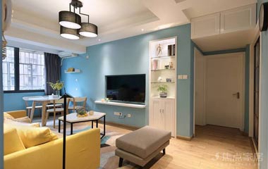 小戶型客廳適合怎樣的設(shè)計？不妨在顏色上嘗試一番