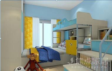 男孩兒童房設計中注意