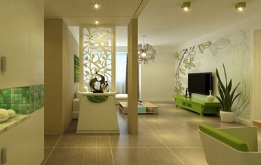 進門玄關隔斷效果圖推薦，夠巧妙