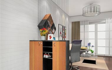 現代簡約玄關鞋柜讓家大方