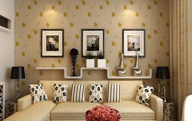 小戶(hù)型沙發(fā)背景墻設(shè)計(jì)