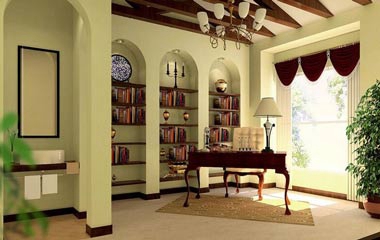 注重家庭書房裝修 展現(xiàn)你的別致