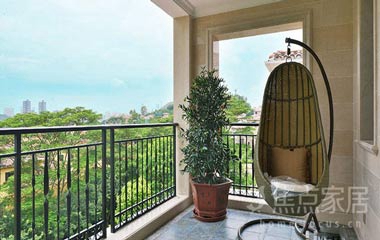 小戶型陽臺五種方案設(shè)計