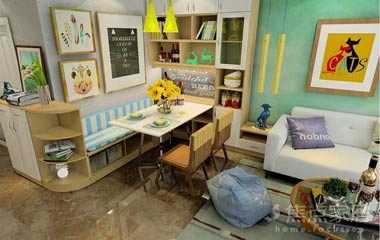 現代簡約裝飾柜體會簡約