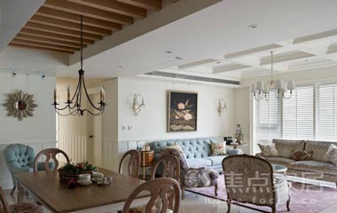 褪去造作與約束 103平米美式鄉村裝修