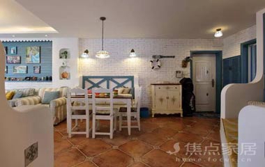 小資地中海風，屋主參與設(shè)計