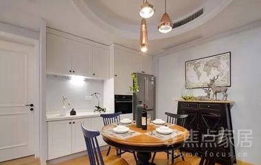 110㎡美式簡約風，素雅靜謐的氣質(zhì)