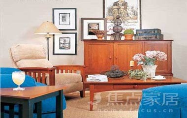 小客廳的暖意設計