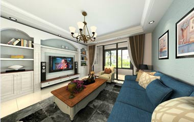 美式田園風100平三居