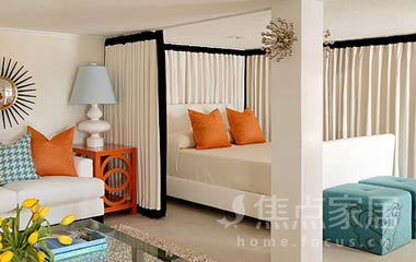 打破空間限制 8款軟隔斷