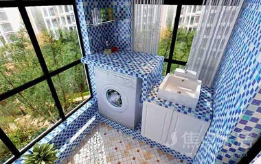 放洗衣機效果圖，實用與格調也可以兼得！