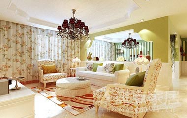 裝修風格裝修設計案例 詮釋田園風情