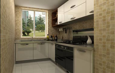 惟俏的開放式廚房的設(shè)計(jì)