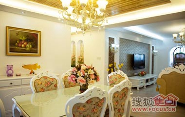 高鴻裝飾高迪晶城美式田園風