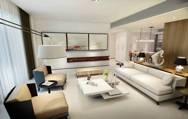 裝260平3室2廳3衛1廚現代簡約風格豪宅