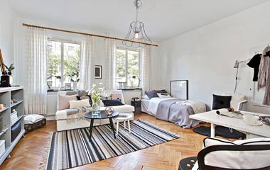 單身公寓教你小空間布置技巧