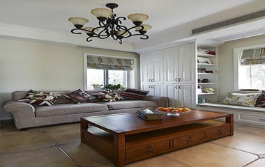 極致預算裝修70平簡美風格小戶型家居