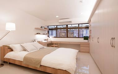 老房翻新簡約風 狹隘4房變寬敞3房