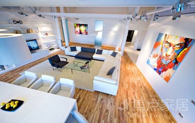 細節設計簡約前衛的loft別墅