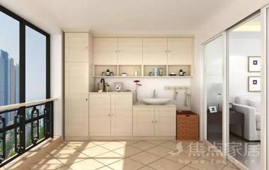 陽臺柜，收雜物、養(yǎng)盆栽、變洗衣房，一次滿足！