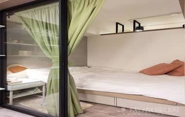 單身公寓改造,多出了幾個功能區(qū),超實用!