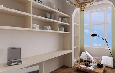裝修之打造獨(dú)立自由的美式書(shū)房
