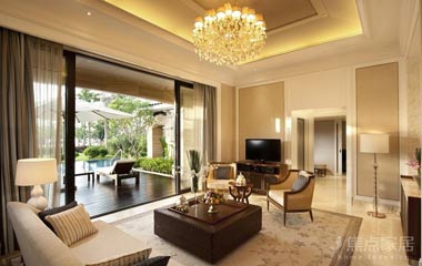 搭配裝修風(fēng)格，客廳燈具圖片賞析